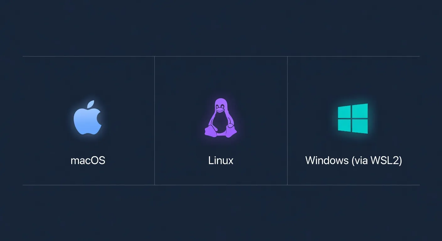 Supported platforms